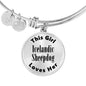 Icelandic Sheepdog - Bangle Bracelet