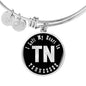 Heart In Tennessee v02 - Bangle Bracelet