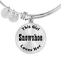 Snowshoe - Bangle Bracelet