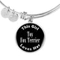 Toy Fox Terrier v2s - Bangle Bracelet