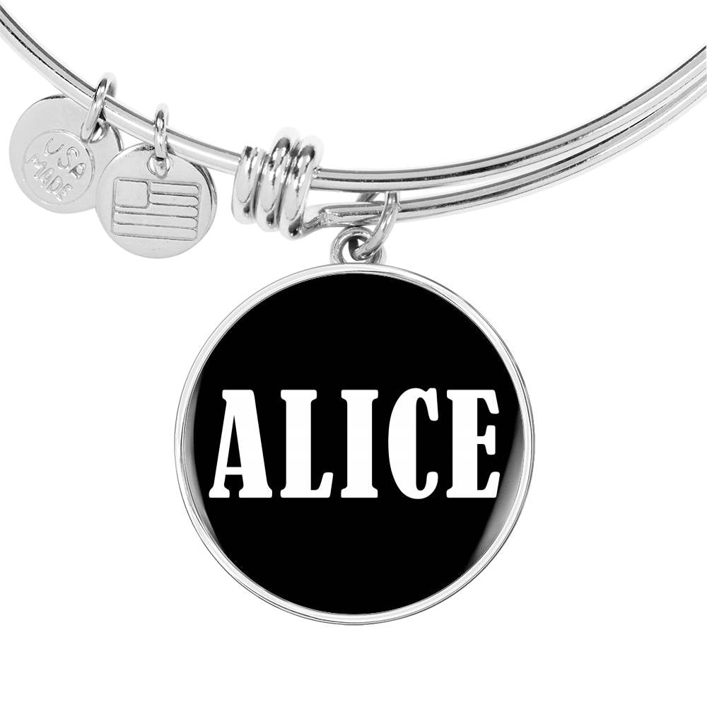 Alice v02 - Bangle Bracelet