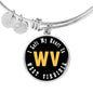 Heart In West Virginia - Bangle Bracelet