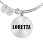 Loretta v01 - Bangle Bracelet