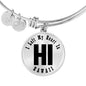Heart In Hawaii v01 - Bangle Bracelet