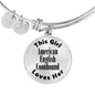 American English Coonhound - Bangle Bracelet