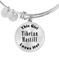 Tibetan Mastiff - Bangle Bracelet