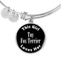 Toy Fox Terrier v2 - Bangle Bracelet