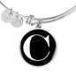 Initial C v3a - Bangle Bracelet