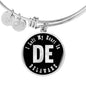 Heart In Delaware v02 - Bangle Bracelet