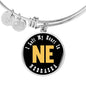 Heart In Nebraska - Bangle Bracelet