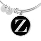 Initial Z v2a - Bangle Bracelet