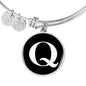 Initial Q v3a - Bangle Bracelet