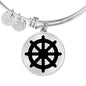 Dharma Wheel - Bangle Bracelet