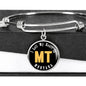 Heart In Montana - Bangle Bracelet
