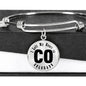 Heart In Colorado v01 - Bangle Bracelet