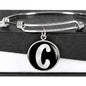 Initial C v2b - Bangle Bracelet