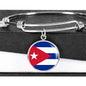 Cuban Flag - Bangle Bracelet