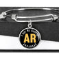 Heart In Arkansas - Bangle Bracelet