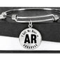 Heart In Arkansas v01 - Bangle Bracelet