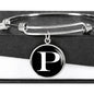 Initial P v3a - Bangle Bracelet