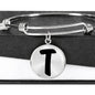 Initial T v1b - Bangle Bracelet