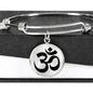 Om Symbol - Bangle Bracelet