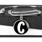 Initial C v3b - Bangle Bracelet