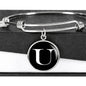 Initial U v3a - Bangle Bracelet