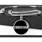 Christine v02 - Bangle Bracelet