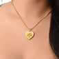 Girl Gang - Engraved Heart Pendant Necklace