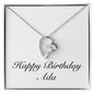 Happy Birthday Ada - Forever Love Necklace