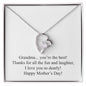 Happy Mother's Day (For Grandma) 004 - Forever Love Necklace