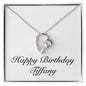 Happy Birthday Tiffany - Forever Love Necklace