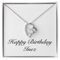 Happy Birthday Inez - Forever Love Necklace