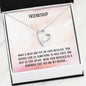 342 - Friendship - Forever Love Heart Necklace
