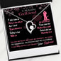 307 - To Girlfriend From Boyfriend - Forever Love Heart Necklace