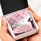 312 - To Daughter From Dad - Forever Love Heart Necklace