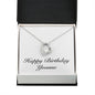 Happy Birthday Yvonne - Forever Love Necklace