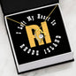 Heart In Rhode Island - Forever Love Heart Necklace