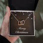 Merry Christmas v06 - Interlocking Hearts Necklace