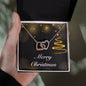Merry Christmas v03 - Interlocking Hearts Necklace