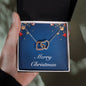Merry Christmas v01 - Interlocking Hearts Necklace