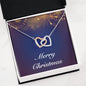 Merry Christmas v07 - Interlocking Hearts Necklace