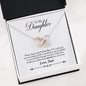 031 - To Daughter From Dad - Interlocking Hearts Necklace