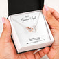 061 - To My Guardian Angel - Interlocking Hearts Necklace