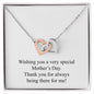 Happy Mother's Day 014 - Interlocking Hearts Necklace