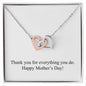 Happy Mother's Day (From Husband) 004 - Interlocking Hearts Necklace