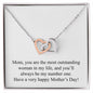 Happy Mother's Day (From Son) 003 - Interlocking Hearts Necklace