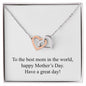 Happy Mother's Day 024 - Interlocking Hearts Necklace