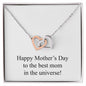 Happy Mother's Day 026 - Interlocking Hearts Necklace